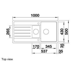 Blanco LEGRA6SSILG Sink-top view.jpg