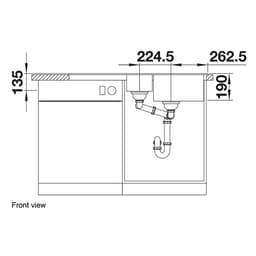 Blanco LEGRA6SSILG Sink-front view.jpg