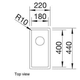 Blanco CLARON180U Sink-top view.jpg