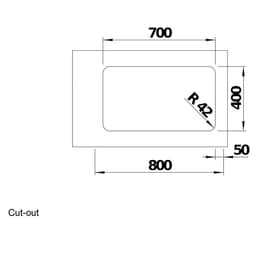 Blanco SOLIS 700U Sink-cutout view.jpg
