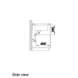 Blanco SOLIS 450-U Sink-side view.jpg