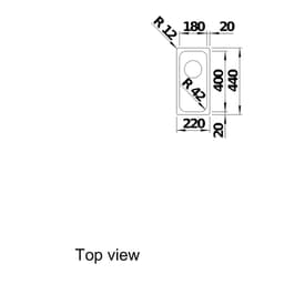 Blanco SOLIS180U Sink -top view.jpg