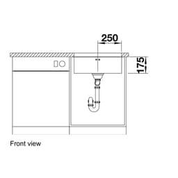 Blanco SUPRA500USST Sink-front view.jpg
