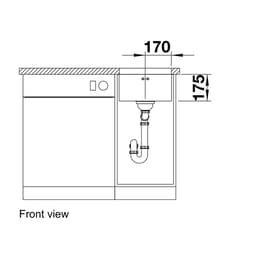 Blanco SUPRA 340U Sink-front view.jpg