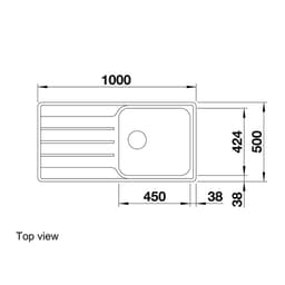 Blanco LEMISXL6IF Sink-top view.jpg