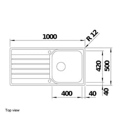 Blanco LIVITXL5S Sink - top view.jpg