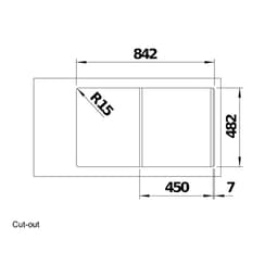 Blanco LIVIT45SSALTO Sink-cutout view.jpg
