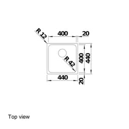 Blanco SOLIS400U Sink-top view.jpg