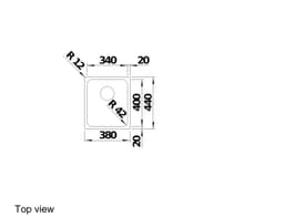 Blanco SOLIS340U Sink-top view.jpg