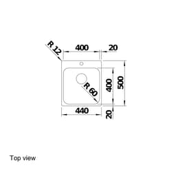 Blanco SUPRA400IFA Sink-top view.jpg