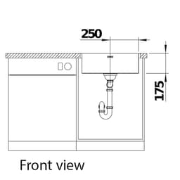 Blanco SUPRA500IF Sink-front view.jpg