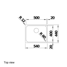 Blanco SUPRA500IF Sink-top view.jpg