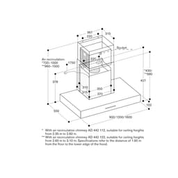 Gaggenau AW442120 Hood- Diagram 1.jpg