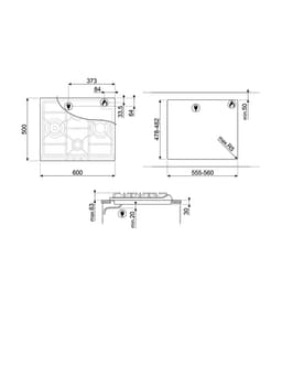 Smeg SR264XGH2 Hob - 1.jpg