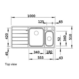 Blanco AXISIII6SIF  - Top View.jpg