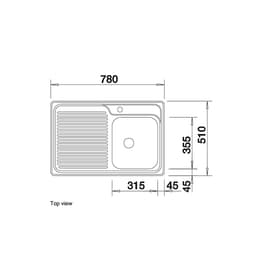 Blanco CLASSIC40S - Top view.jpg