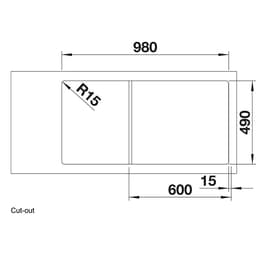 Blanco AXIAIII6SSILG Sink - Cut out view.jpg