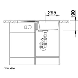 Blanco METRA5SSILG Sink - front view.jpg