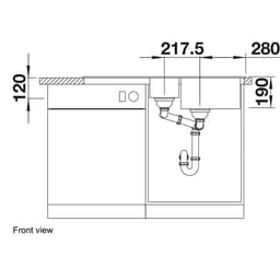 Blanco SONA6SSILG sink-front view.jpg