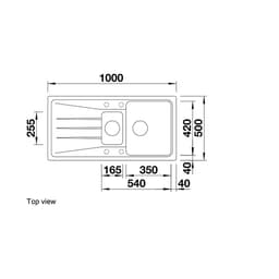 Blanco SONA6SSILG sink-top view.jpg