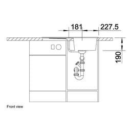Blanco ZIA45SSILG sink-side view.jpg
