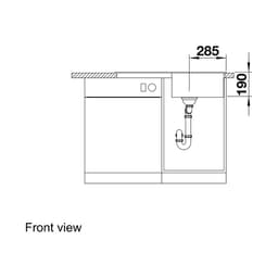 Blanco ZIA5SSILG Sink-front view.jpg
