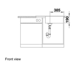 Blanco ZIAXL6SCompactSILG Sink-front.jpg