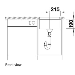 Blanco SUBLINE400USILG Sink-front view.jpg